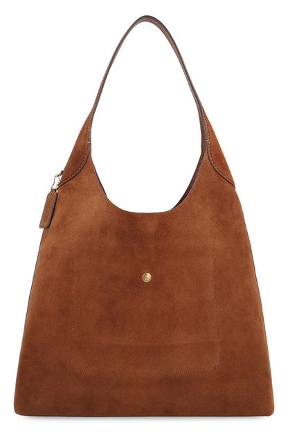 Coach Brooklyn 39 Suede Shoulder Bag