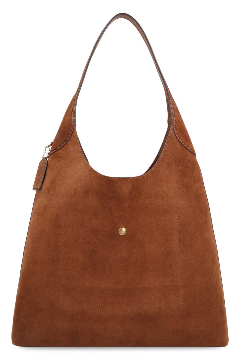 Coach Brooklyn 39 Suede Shoulder Bag