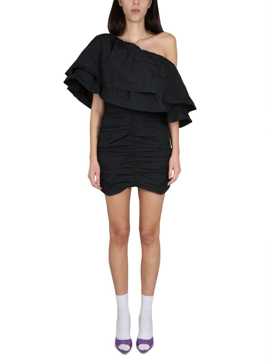 Rotate Birger Christensen One-Shoulder Dress