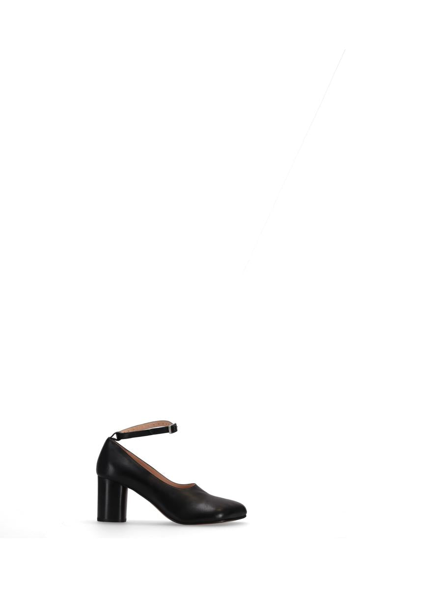 Niccolò Pasqualetti Obliqua Block Heel Pumps - Calfskin Leather