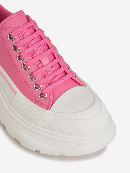 Alexander McQueen Smooth Leather Sneakers