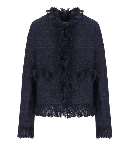 Essentiel Antwerp Iskra Navy Blue Jacket