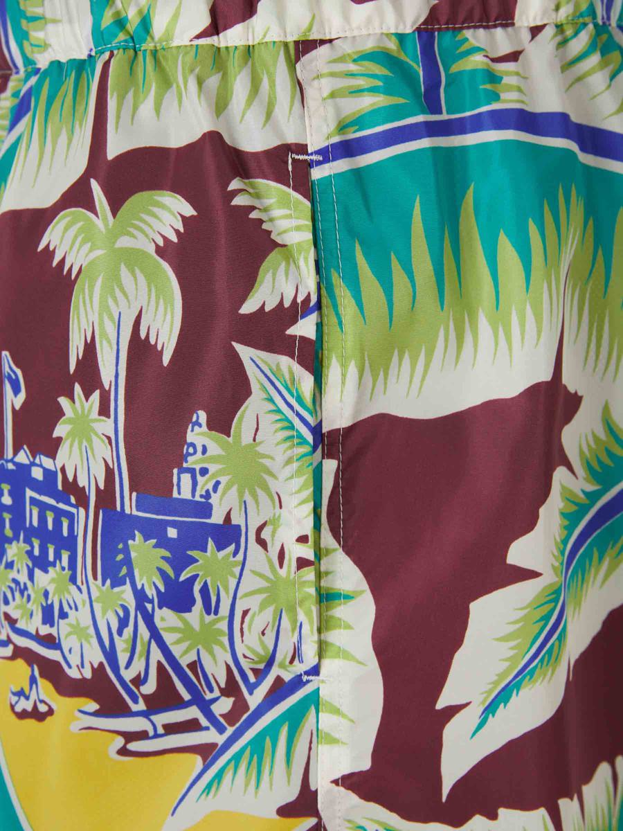 Valentino Garavani Floral Motif Swim Shorts