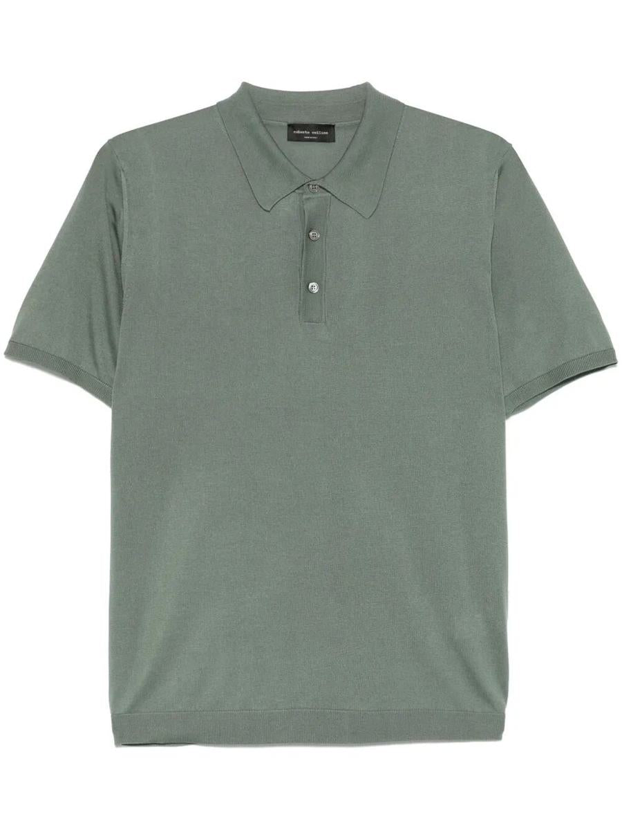Roberto Collina Silk Lightweight Polo Shirt Clothing
