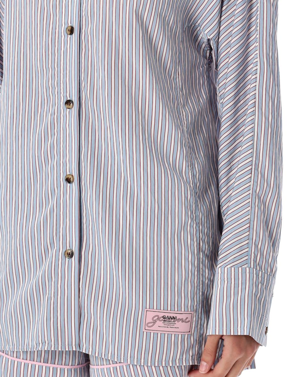 Ganni Candy Striped Shirt