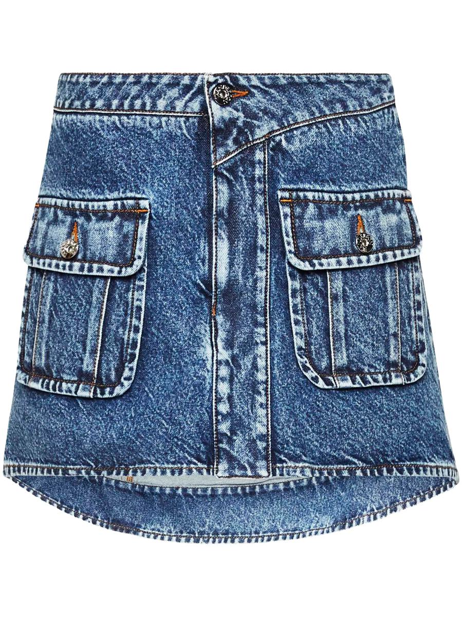 JW Anderson Curved Mini Skirt