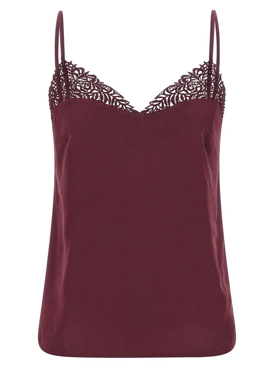 Twinset Satin Lace Top