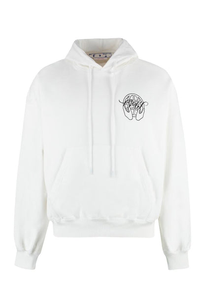 Off-White Hooded Sweatshirt
