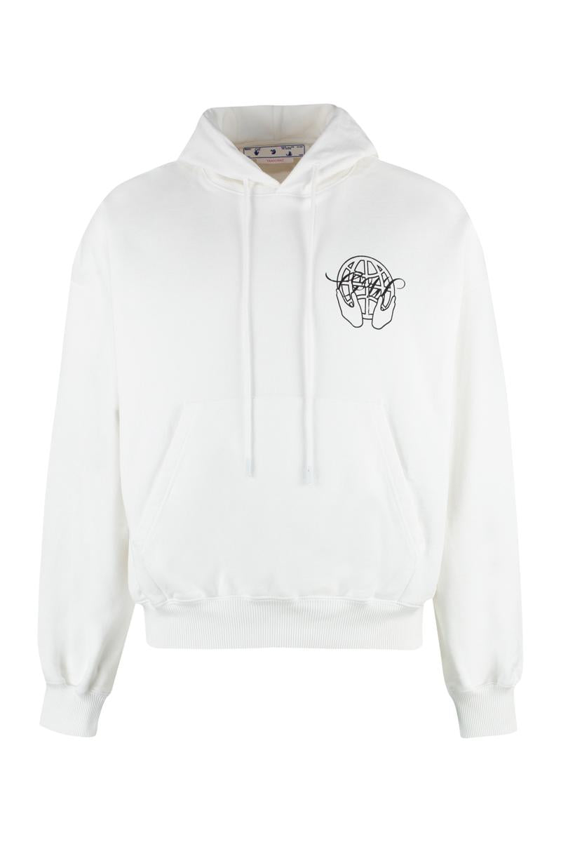 Off-White Hooded Sweatshirt