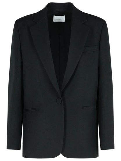 The Andamane 'Guia' Black Polyester Blazer