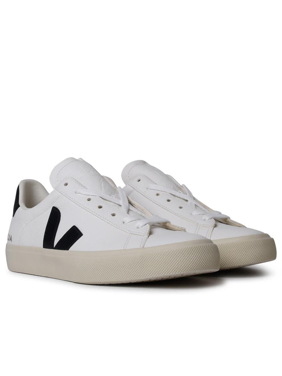 Veja White Leather Sneakers