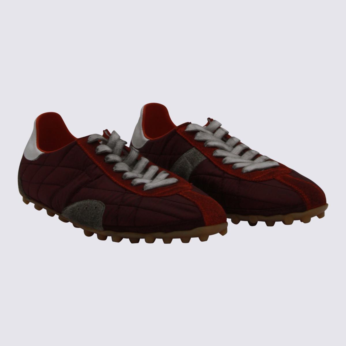 Maison Margiela Dark Red Sneakers