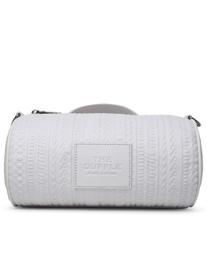 Marc Jacobs 'Duffle' White Leather Bag