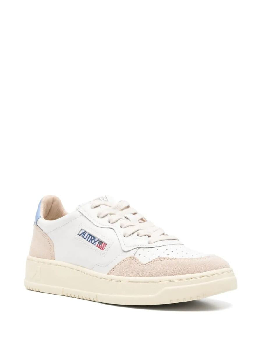 Autry "Medalist Low" Suede Sneakers Shoes