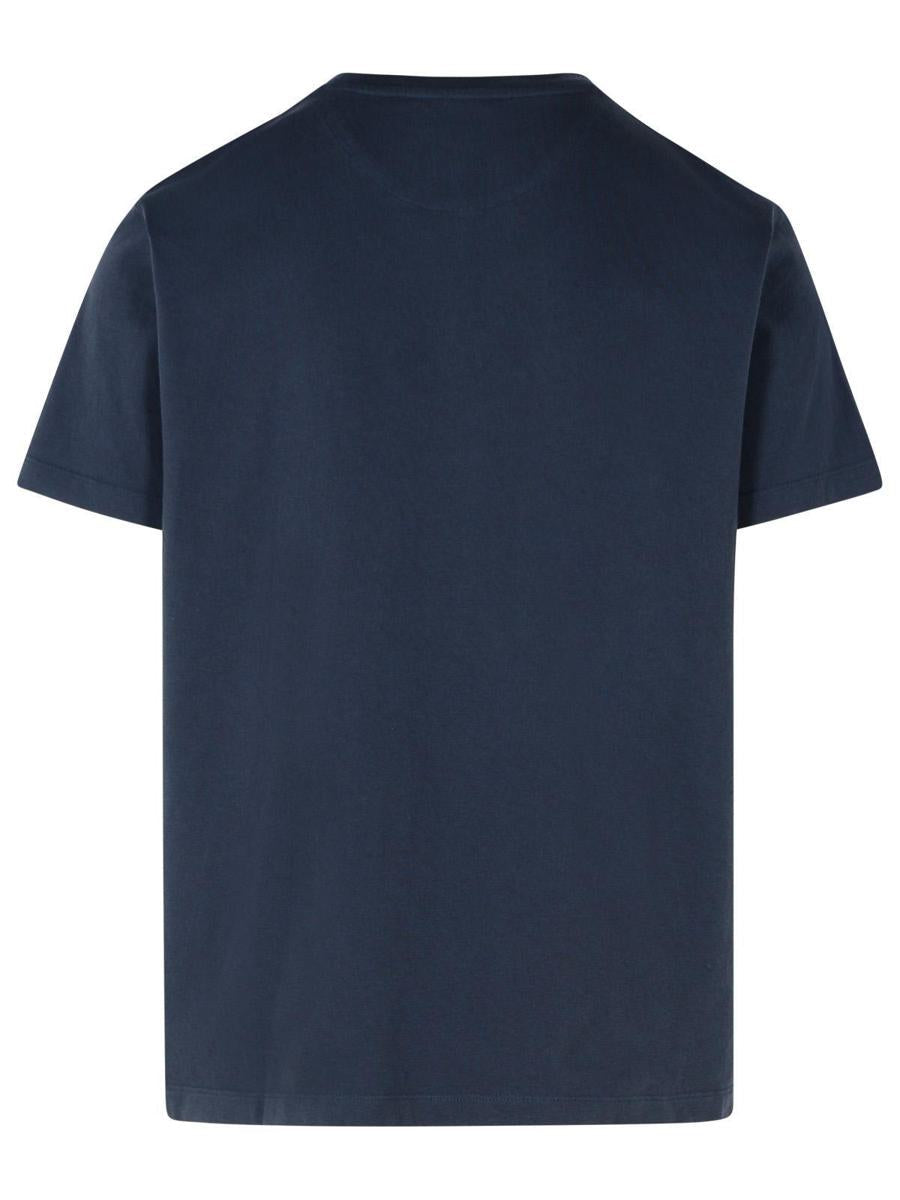 Etro Blue Cotton T-Shirt
