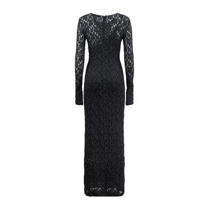 Max Mara Close-Fitting Cloqué Lace Dress