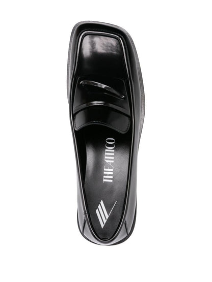 The Attico Amanda Leather Loafers