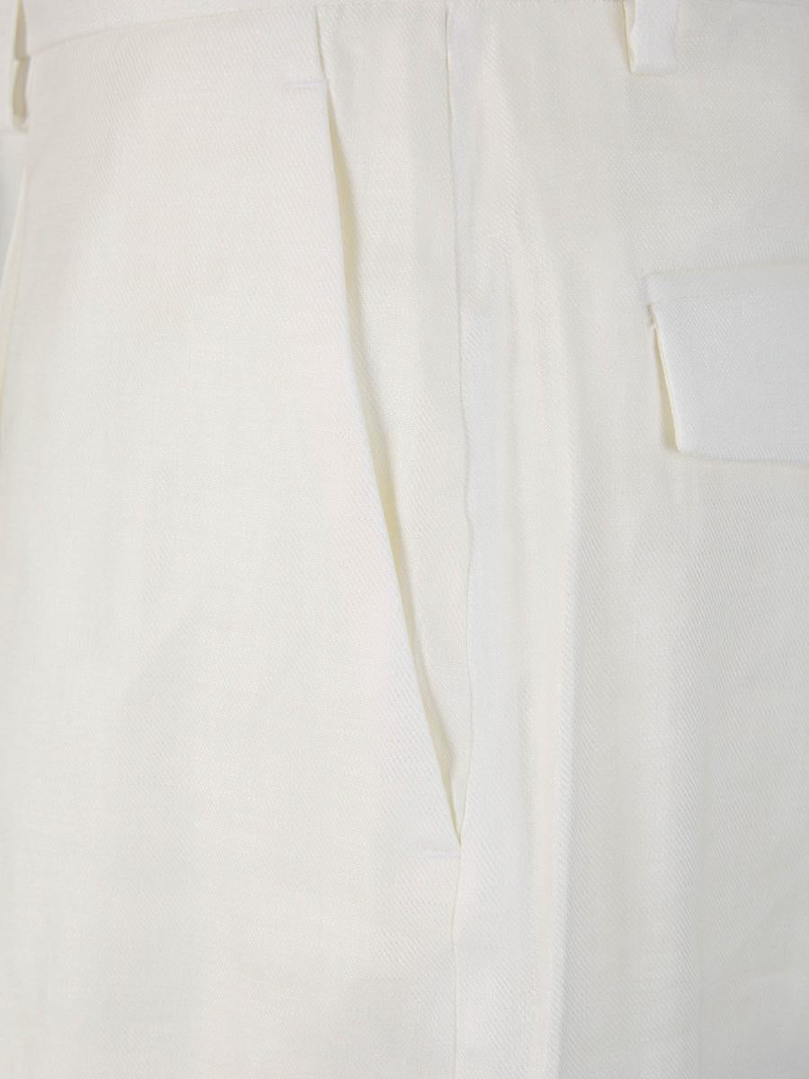 Lardini Linen Formal Bermuda Shorts