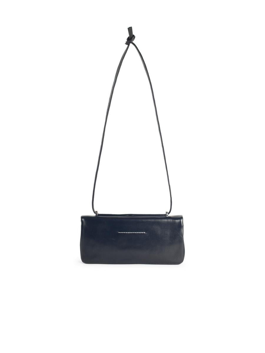 MM6 Maison Margiela Black Leather Bag
