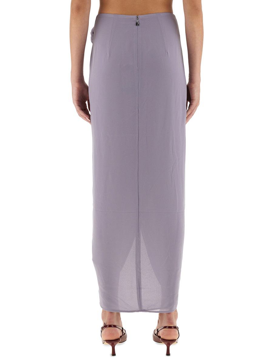 Rotate Birger Christensen Asymmetrical Skirt With Dictation
