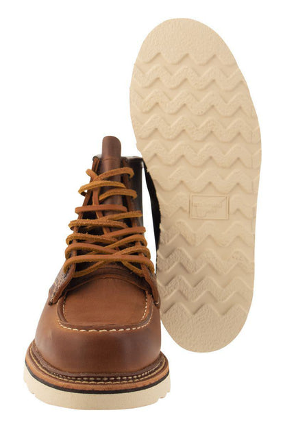 Red Wing Shoes Classic Moc - Rough And Tough Leather Boot