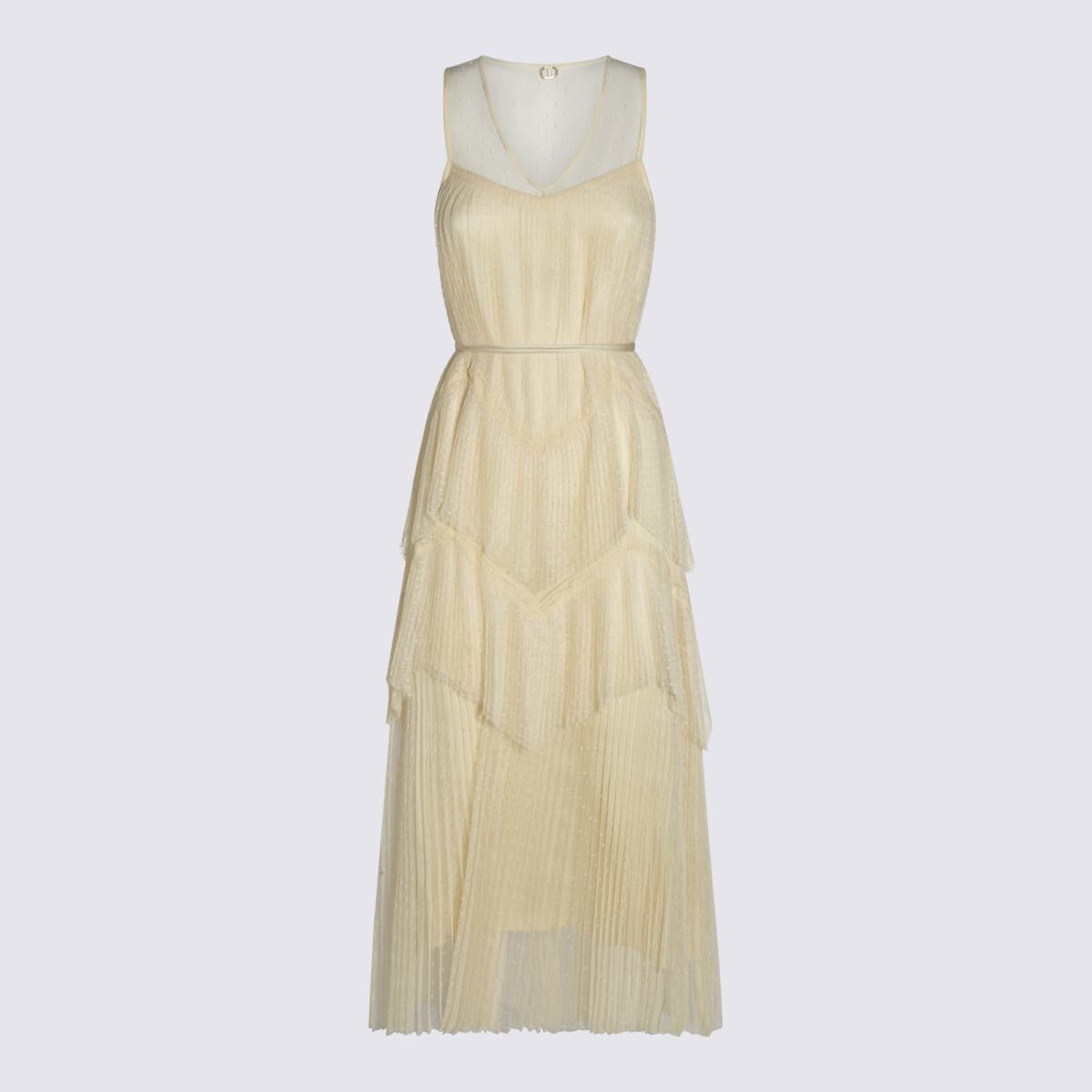 Twinset Light Yellow Dress