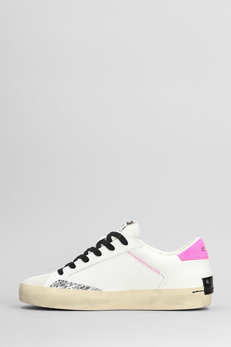 Crime London Distressed Sneakers