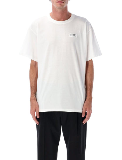 MM6 Maison Margiela Trompe L'Oeil Printed Cotton T-Shirt