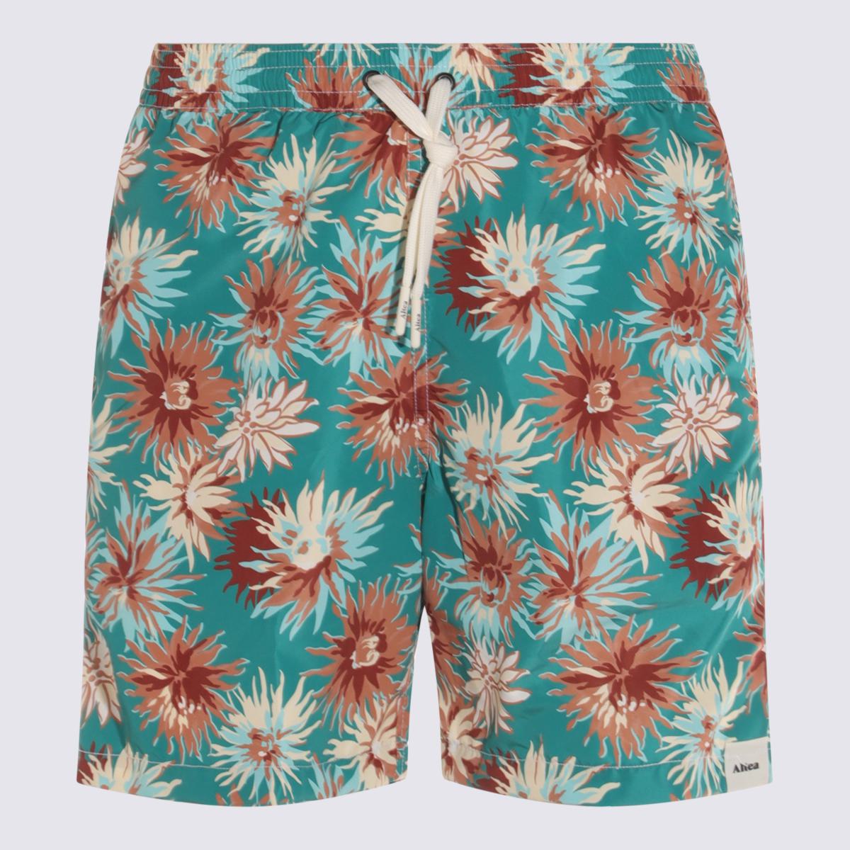 Altea Green And Multicolor Beachwear