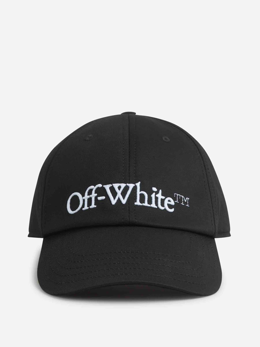 Off-White Embroidered Cotton Cap