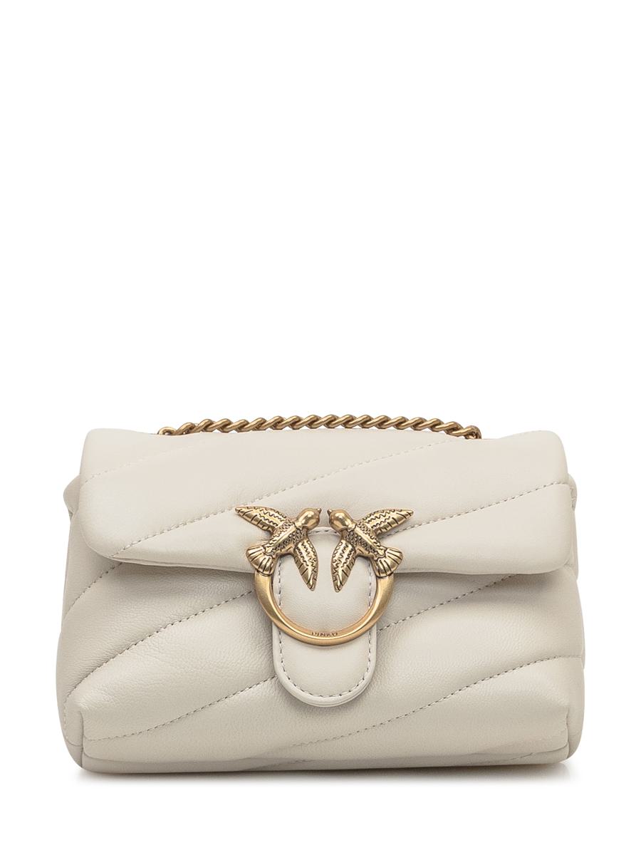 Pinko Pinko Love Mini Puff Leather Bag