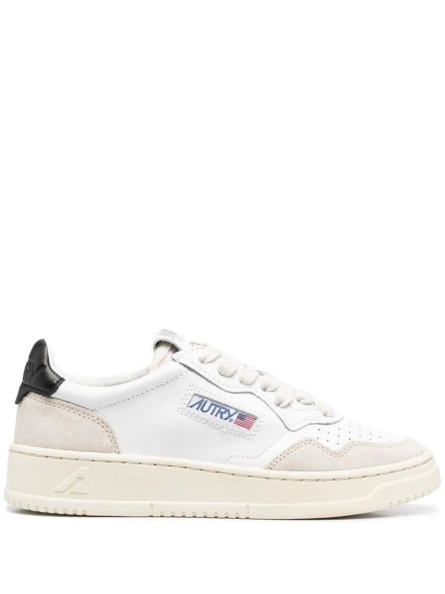 Autry "Medalist Low" Suede Sneakers Shoes
