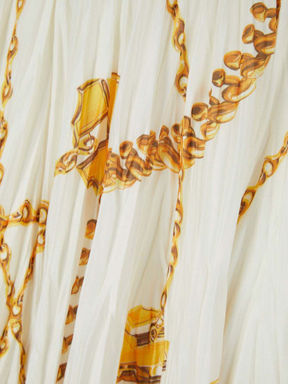 Burberry Mini Shield Hardware Skirt