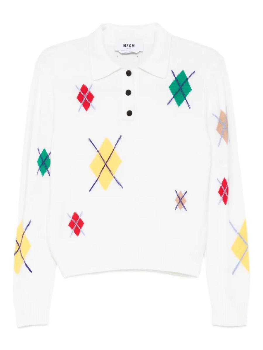 Msgm Polo Sweater Clothing