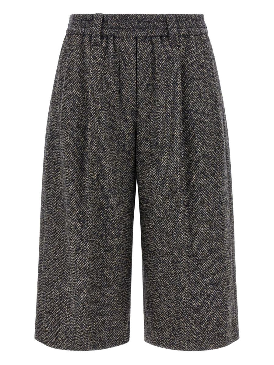 Brunello Cucinelli Wool Bermuda Shorts
