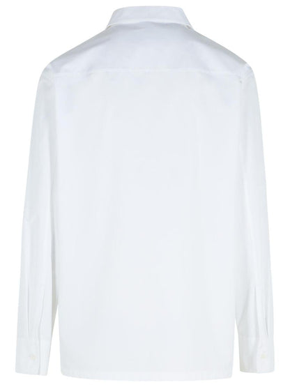 Jil Sander White Cotton Shirt
