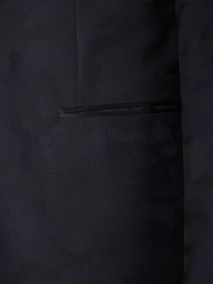 Sartorio Napoli Camouflage Pattern Blazer