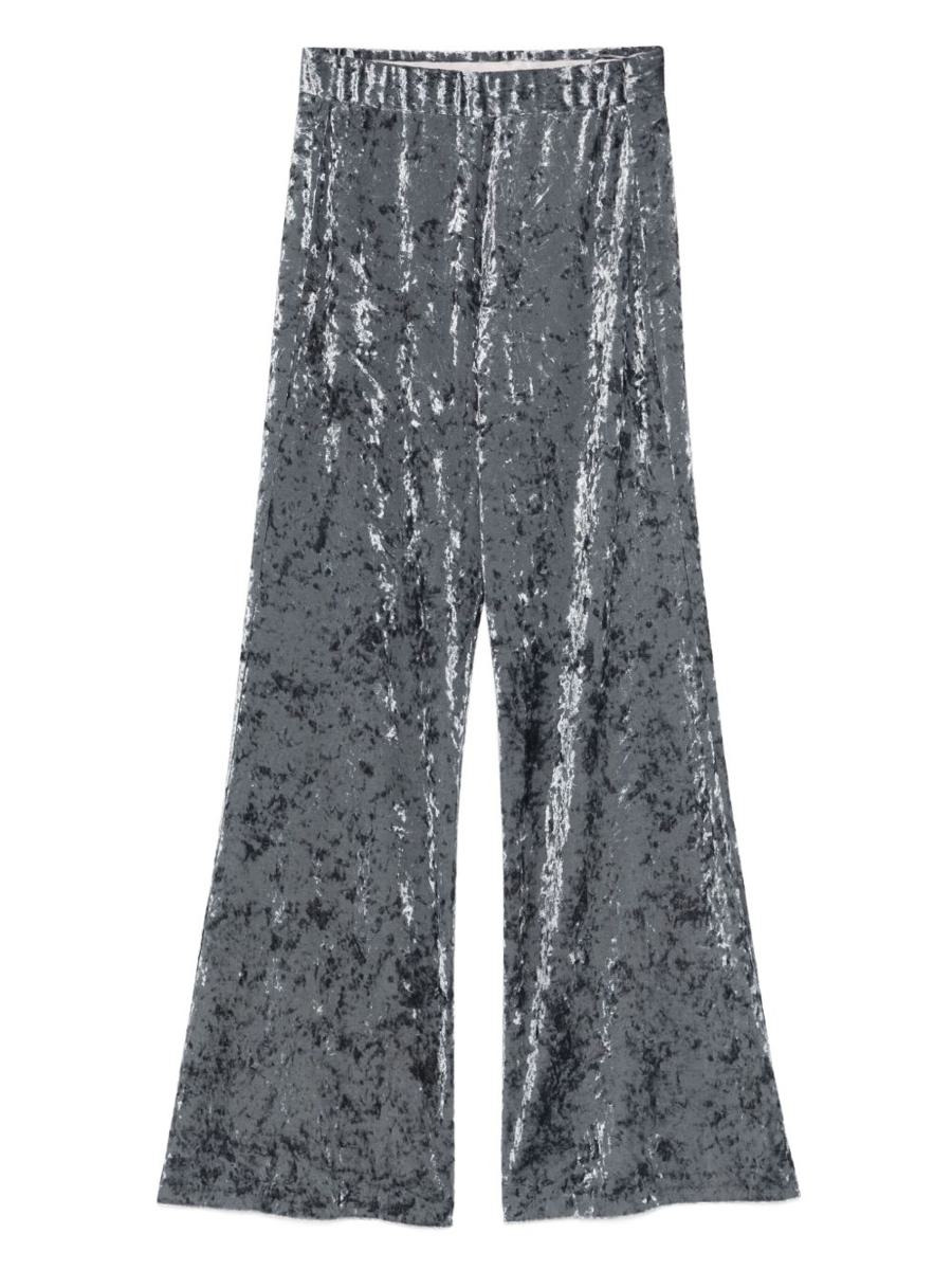 Forte_Forte Velvet High-Waisted Trousers