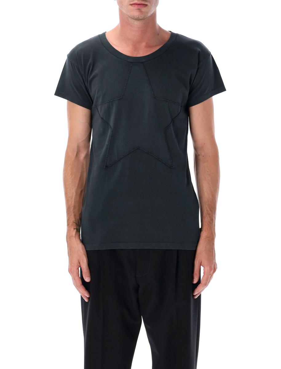 MM6 Maison Margiela Star Patch Fitted Cotton T-Shirt