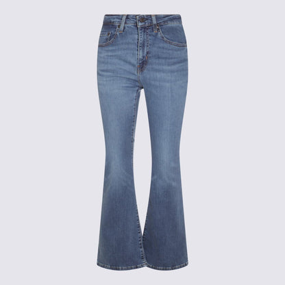 Levi'S Blue Cotton Denim Jeans