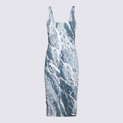 Roberto Cavalli Blue Dress