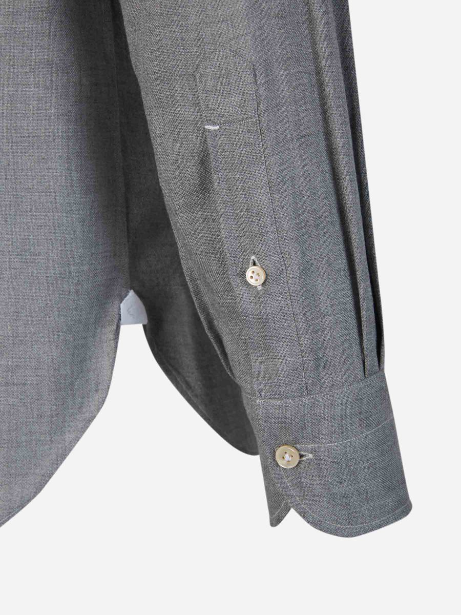 Luigi Borrelli Cotton And Wool Shirt