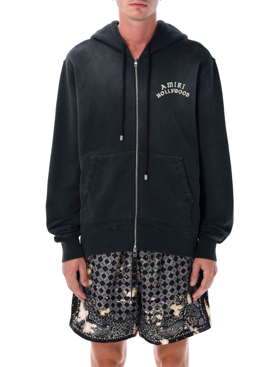 Amiri Hollywood Graphic Zip Hoodie