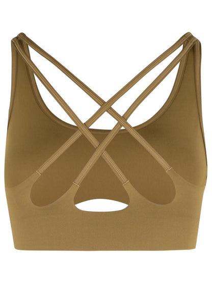 Adidas By Stella McCartney Army Polyester Blend Top