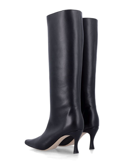 By Far Stevie 42 White Leather Boots