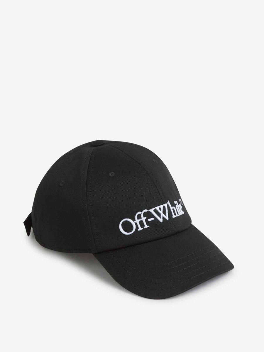 Off-White Embroidered Cotton Cap
