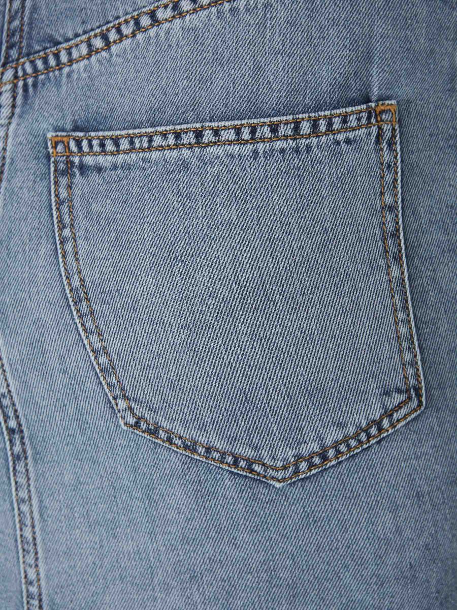 Darkpark Denim Midi Skirt