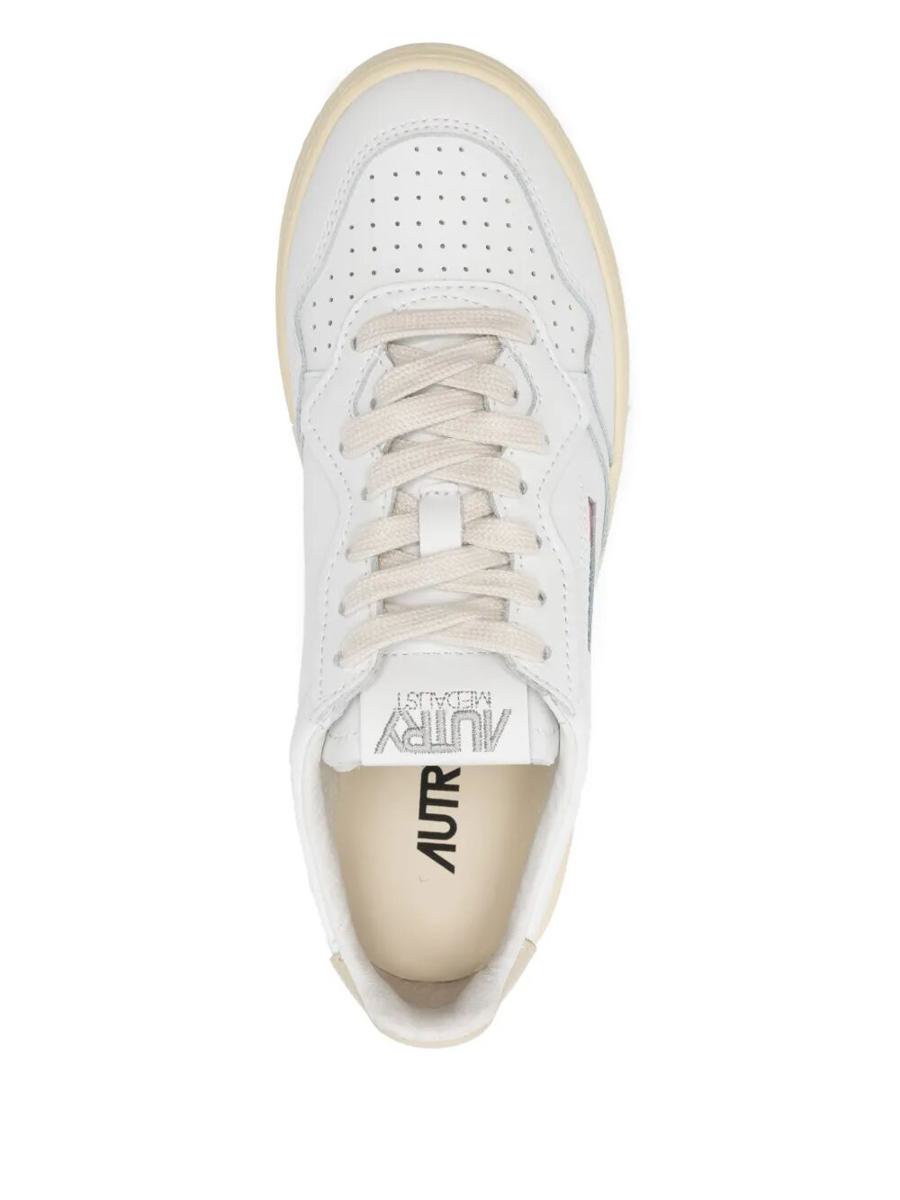 Autry "Medalist Low" Leather Sneakers Shoes