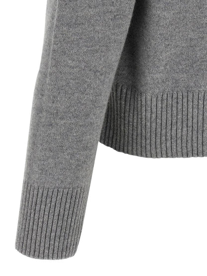 AMI Paris Puff Logo Sweater
