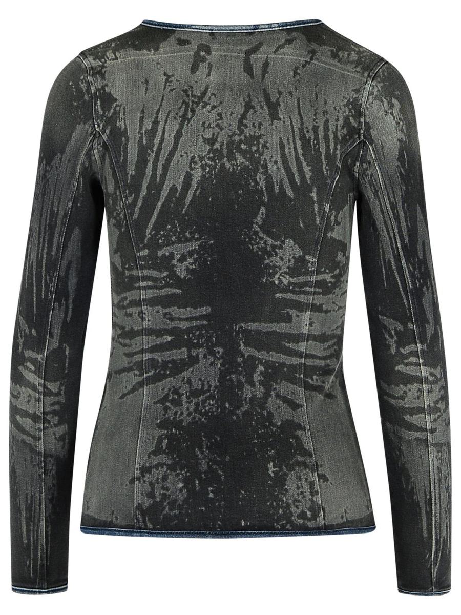 Diesel 'Gary' Blue Cotton Top